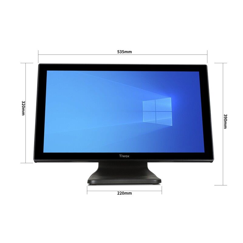 TIWOX TP-3150 PLUS 21.5" I7 5.NESİL 128GB NWME SSD 8GB DDR3 RAM 1366X768 DOKUNMATİK POS PC