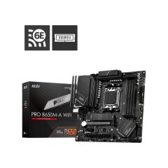 MSI PRO B650M-A WIFI DDR5 6000MHZ 1XHDMI 1XDP 2XM.2 USB 3.2 MATX AM5 (AMD AM5 9000/8000/7000 SERİLERİ İLE UYUMLU)