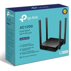 TP-LINK ARCHER C54 AC1200 KABLOSUZ WIFI 5 DUAL BAND ROUTER