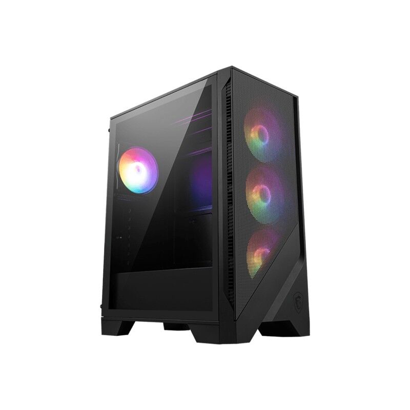 MSI MAG FORGE 121A B75 PCIE5 TEMPERLİ CAM 4 X120MM AUTO RGB FAN 750W BRONZ ATX GAMING BİLGİSAYAR KASA