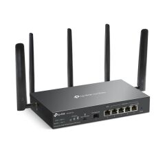 TP-LINK OMADA ER706W-4G AX3000 1× GIGABIT SFP WAN/LAN PORT, 1× GIGABIT RJ45 WAN PORT, 4× GIGABIT WAN/LAN RJ45 VPN ROUTER