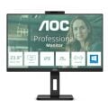 23.8 AOC 24P3CW IPS 4MS 75MHZ 1XHDMI 1XDP USB TYPE-C RJ45 FHD 1920X1080 WEBCAM HOPARLÖR ÇERÇEVESİZ VESA SİYAH