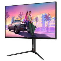 RAMPAGE GLACIER GL27R180Q 27" 180HZ 1MS AUO IPS QHD 2K PİVOT SİYAH OYUNCU MONİTÖRÜ