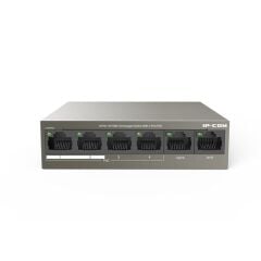 IP-COM F1106P-4-63W 4 PORT 10/100+2X10/100 UPLINK METAL KASA 58W POE SWITCH