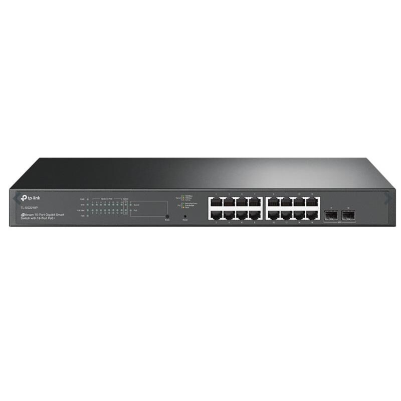 TP-LINK OMADA TL-SG2218P 16 PORT GIGABIT+2XGIGABIT SFP UPLINK YÖNETİLEBİLİR 150W POE RACKMOUNT SWITCH