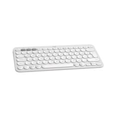 LOGITECH K380S PEBBLE KEYS BEYAZ 920-011860  2 ÇOKLU CİHAZ ÖZELLİKLİ BLUETOOTH TÜRKÇE Q KLAVYE