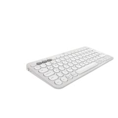 LOGITECH K380S PEBBLE KEYS BEYAZ 920-011860  2 ÇOKLU CİHAZ ÖZELLİKLİ BLUETOOTH TÜRKÇE Q KLAVYE