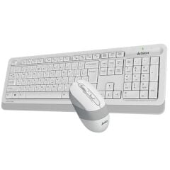 A4 TECH FG1010 BEYAZ Q MM 2.4G KABLOSUZ KLAVYE MOUSE SET