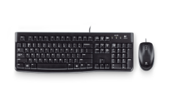 LOGITECH MK120 TR Q USB KABLOLU KLAVYE VE MOUSE SET SİYAH 920-002560