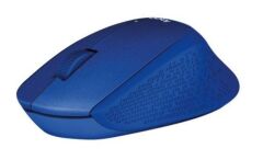 LOGITECH M330 SESSIZ KABLOSUZ USB OPTİK MOUSE MAVİ 910-004910