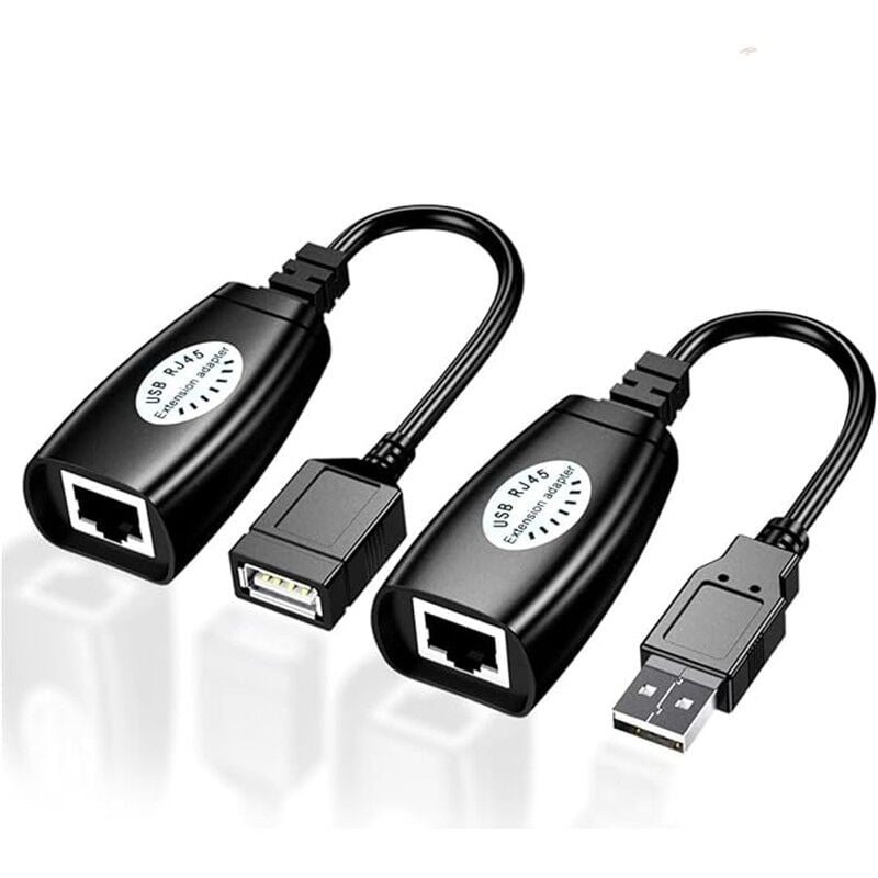 QPORT Q-UX2 60M USB EXTENDER 2 Lİ PAKET