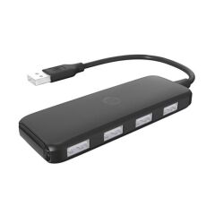 HP DHC-CT110C 4 PORT USB 2.0 USB ÇOKLAYICI HUB SİYAH