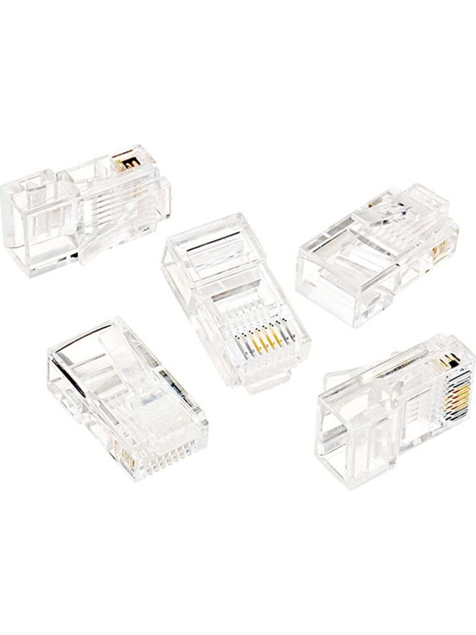 QPORT Q-J650 CAT6 50 LİK RJ-45 KONNEKTÖR