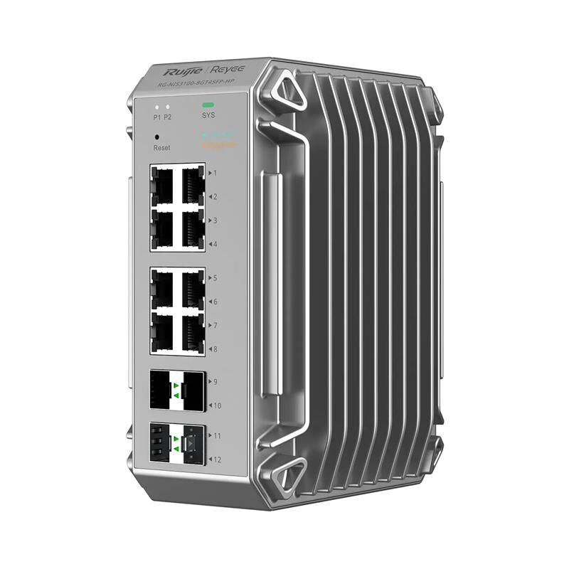 RUIJIE REYEE RG-NIS3100-8GT4SFP-HP 8 PORT GIGABIT +4X1GB SFP ENDUSTRIYEL 240W POE SWITCH